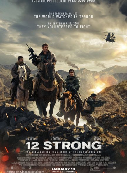 دانلود صوت دوبله فیلم 12 Strong 2018
