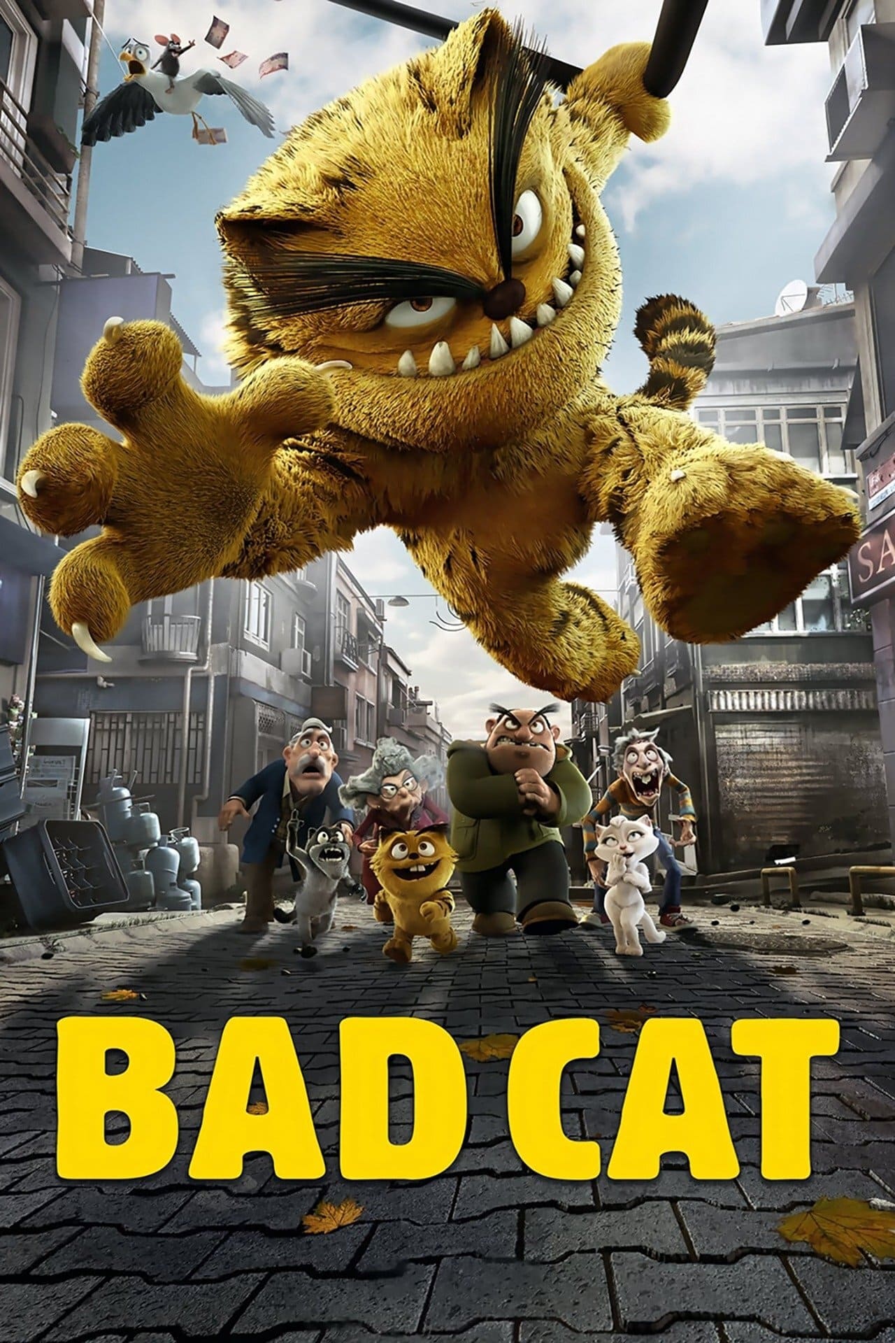 دانلود صوت دوبله فیلم Bad Cat 2016