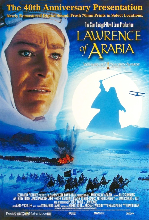 دانلود صوت دوبله فیلم Lawrence of Arabia 1962
