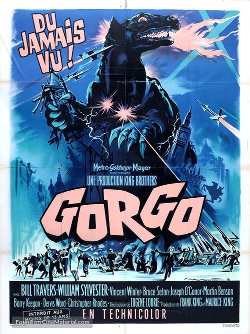 دانلود صوت دوبله فیلم Gorgo 1961