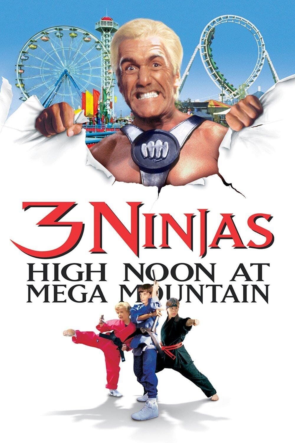 دانلود صوت دوبله فیلم 3 Ninjas: High Noon at Mega Mountain 1998