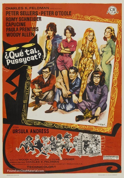 دانلود صوت دوبله فیلم What’s New Pussycat? 1965