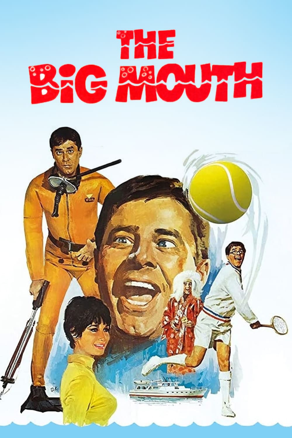 دانلود صوت دوبله فیلم The Big Mouth 1967