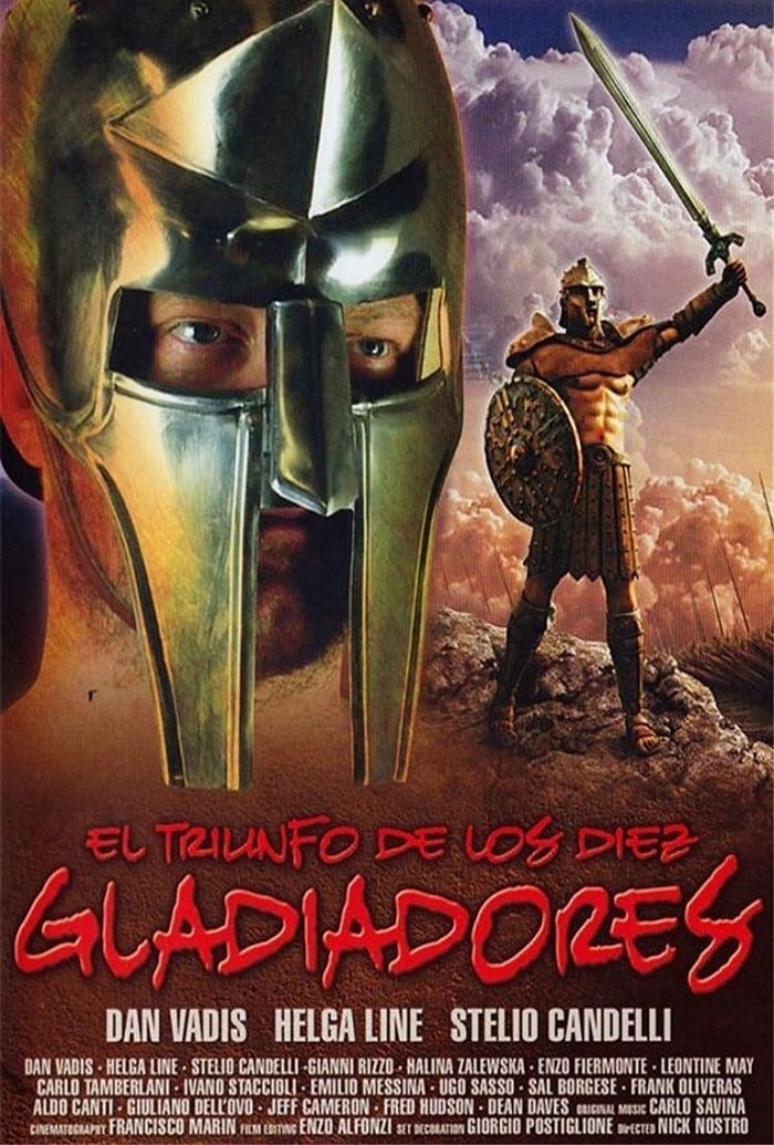 دانلود صوت دوبله فیلم Triumph of the Ten Gladiators 1964
