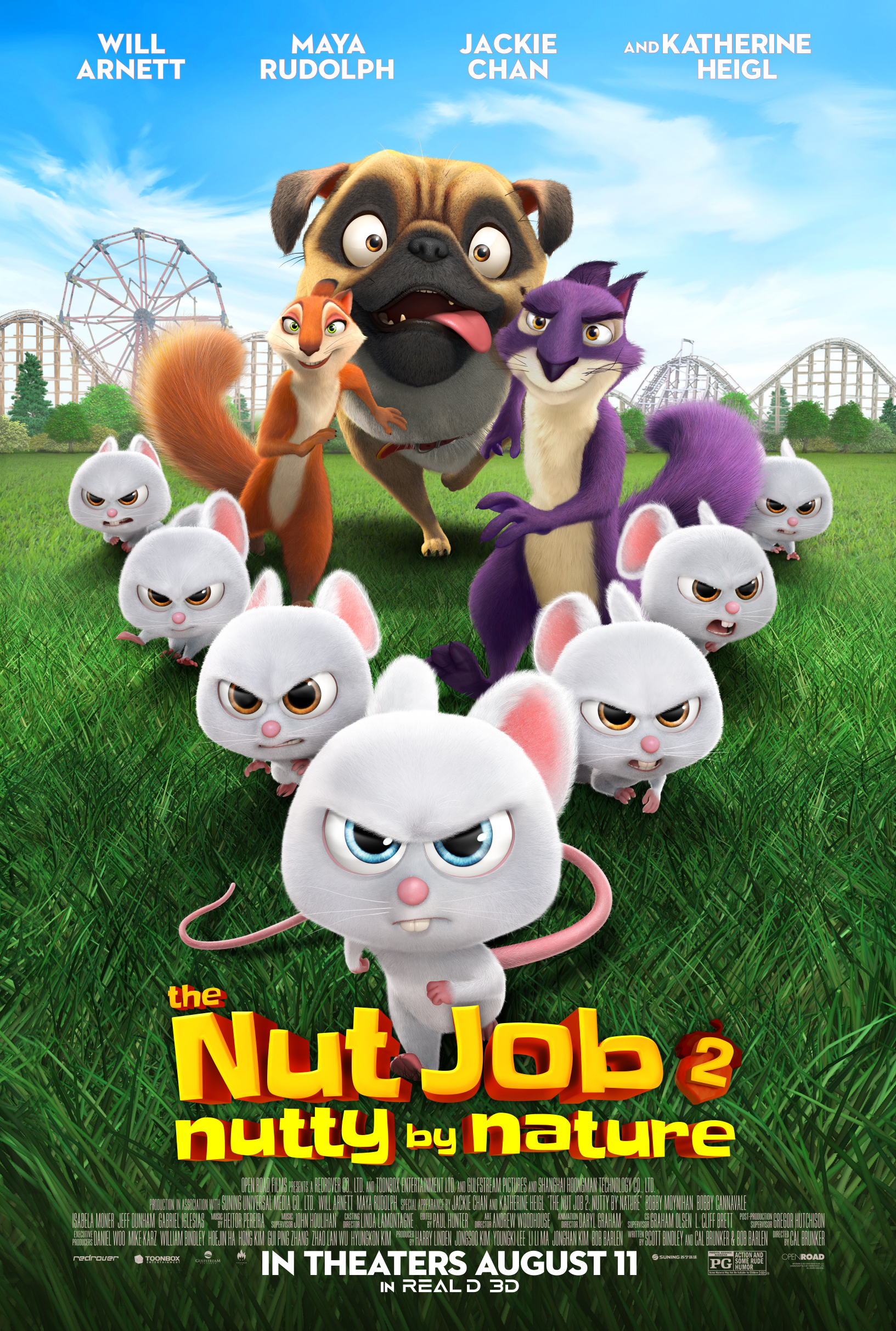 دانلود صوت دوبله فیلم The Nut Job 2: Nutty by Nature 2017