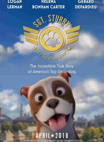 دانلود صوت دوبله فیلم Sgt. Stubby: An American Hero 2018