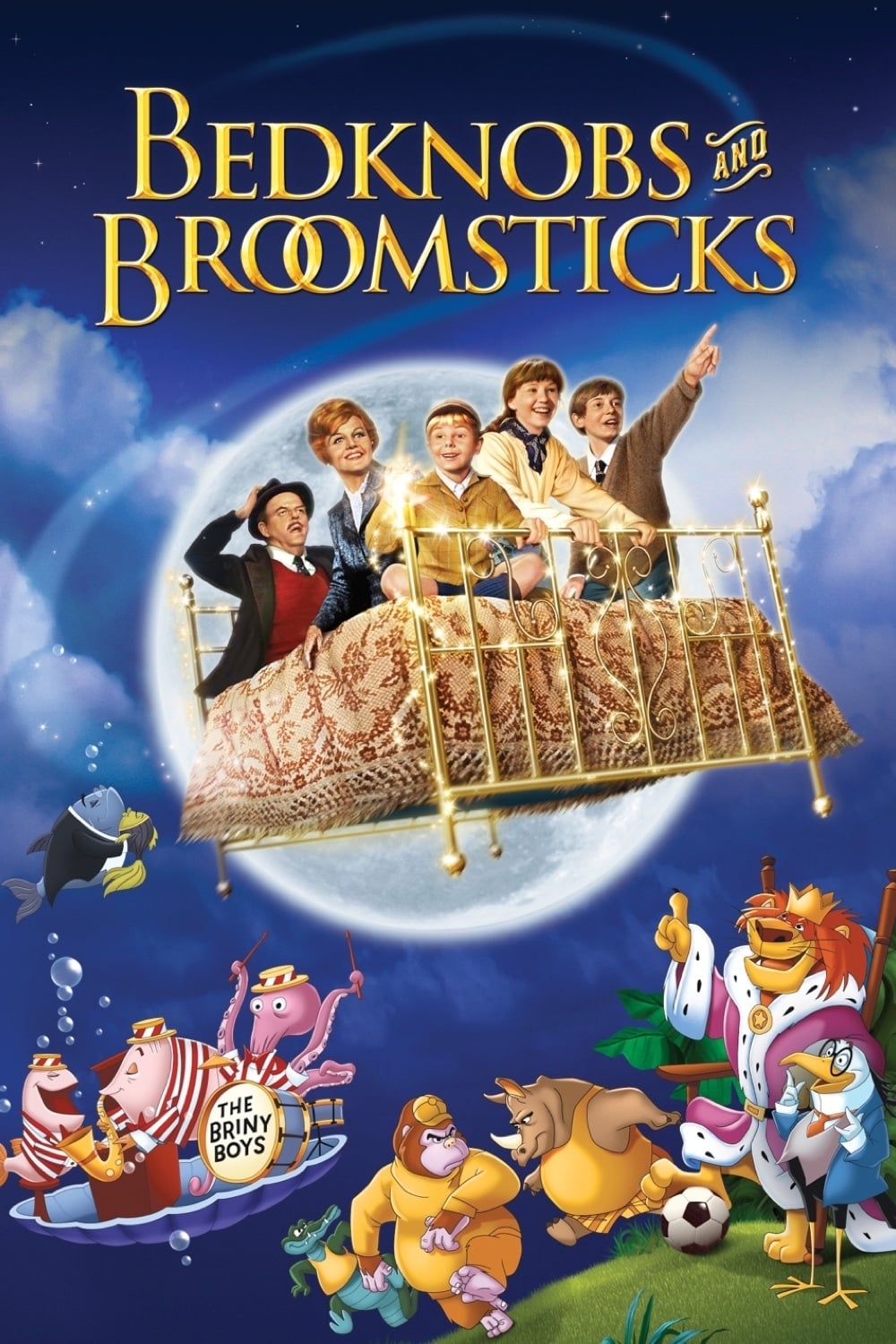 دانلود صوت دوبله فیلم Bedknobs and Broomsticks 1971
