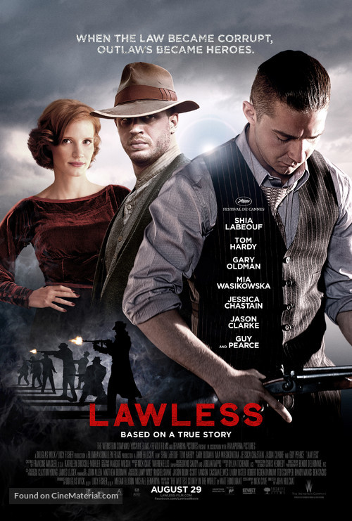 دانلود صوت دوبله فیلم Lawless 2012