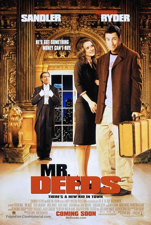 دانلود صوت دوبله فیلم Mr. Deeds 2002