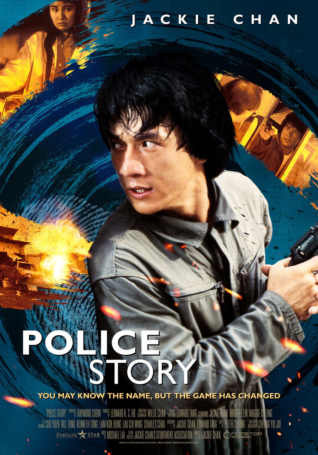 دانلود صوت دوبله فیلم Police Story 1985
