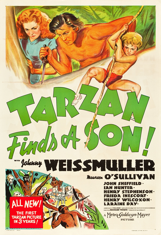 دانلود صوت دوبله فیلم Tarzan Finds a Son!