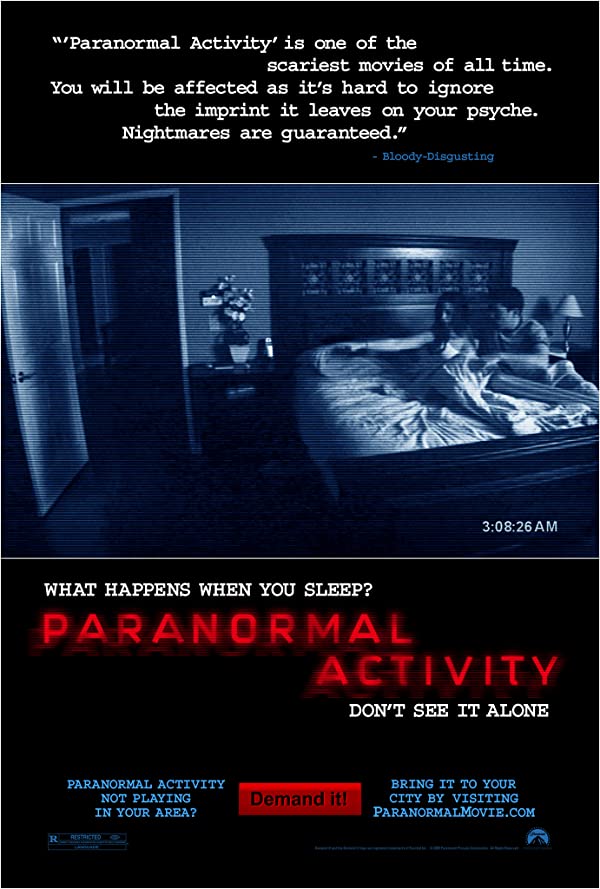 دانلود صوت دوبله فیلم Paranormal Activity 2007