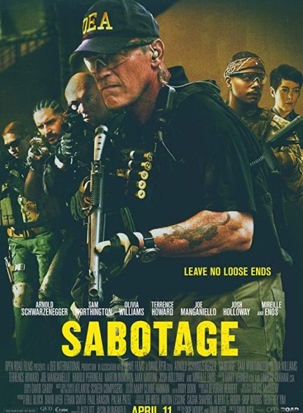 دانلود صوت دوبله فیلم Sabotage 2014