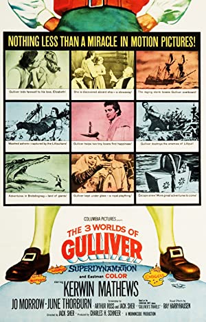 دانلود صوت دوبله The 3 Worlds of Gulliver