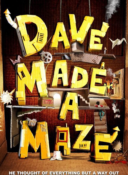 دانلود صوت دوبله فیلم Dave Made a Maze