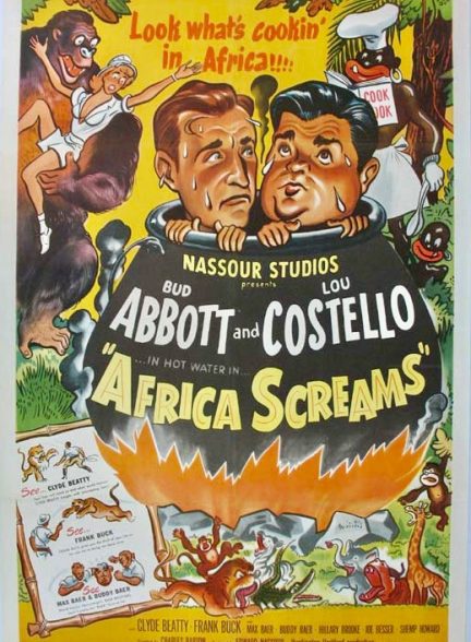دانلود صوت دوبله فیلم Africa Screams 1949
