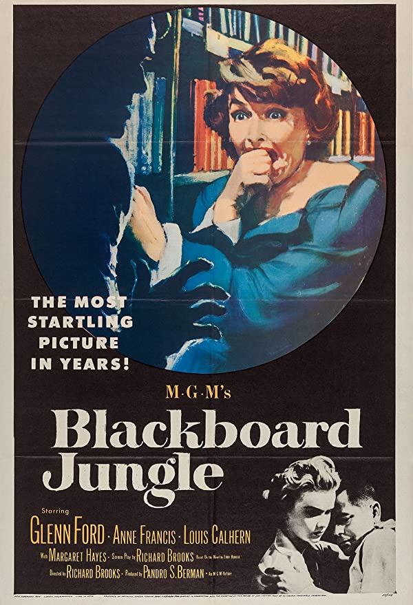 دانلود صوت دوبله فیلم Blackboard Jungle 1955