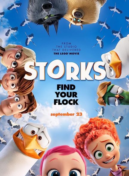 دانلود صوت دوبله فیلم Storks 2016