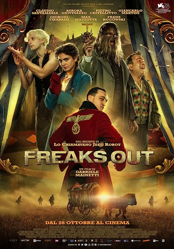 دانلود صوت دوبله فیلم Freaks Out
