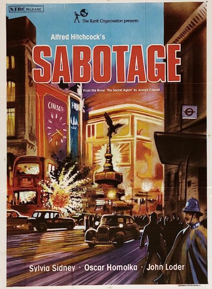 دانلود صوت دوبله فیلم Sabotage 1936