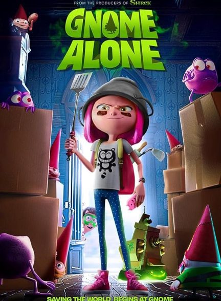 دانلود صوت دوبله فیلم Gnome Alone 2017