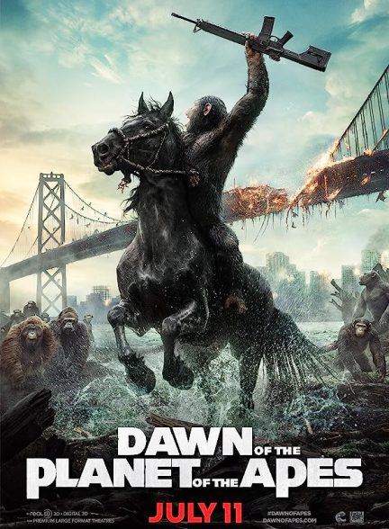 دانلود صوت دوبله فیلم Dawn of the Planet of the Apes 2014