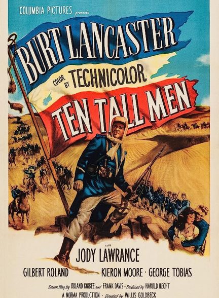 دانلود صوت دوبله فیلم Ten Tall Men 1951