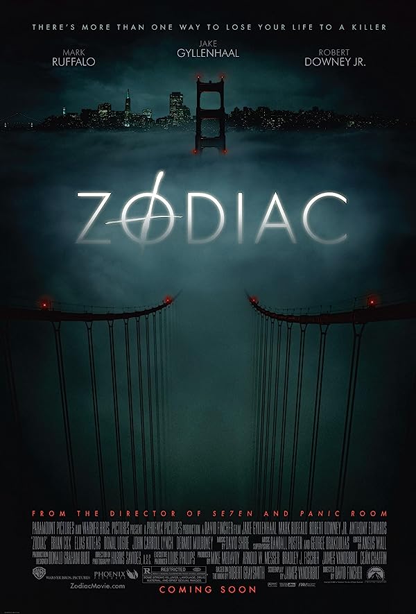 دانلود صوت دوبله فیلم Zodiac 2007