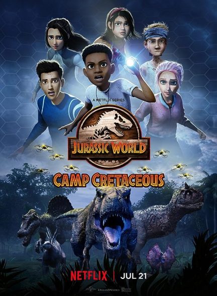 دانلود صوت دوبله سریال Jurassic World: Camp Cretaceous