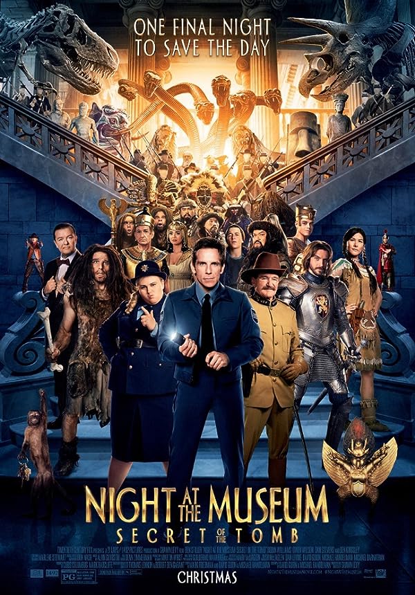 دانلود صوت دوبله فیلم Night at the Museum: Secret of the Tomb 2014