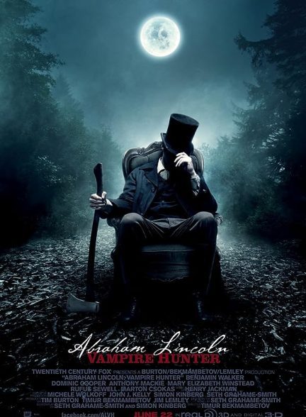 دانلود صوت دوبله فیلم Abraham Lincoln: Vampire Hunter 2012