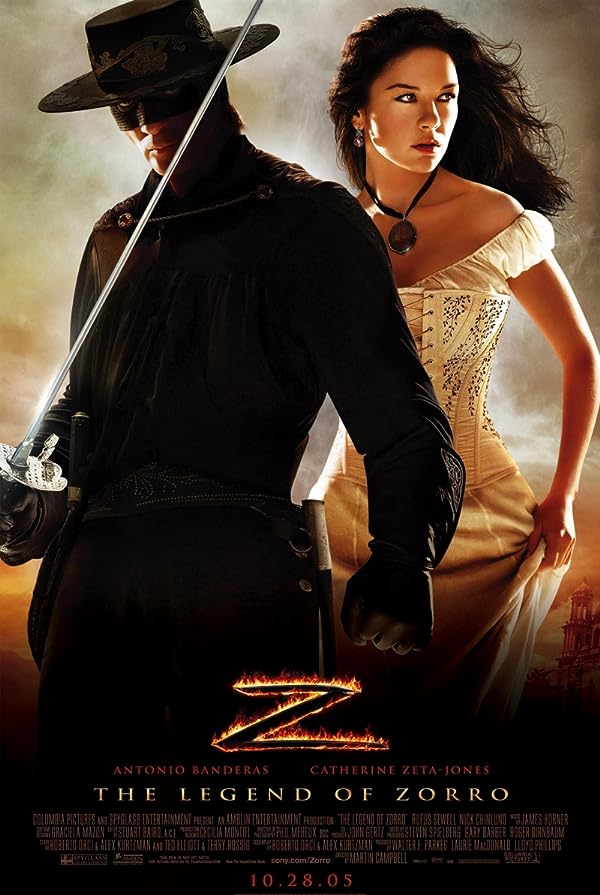 دانلود صوت دوبله فیلم The Legend of Zorro 2005