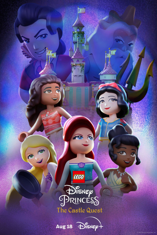 دانلود صوت دوبله انیمیشن LEGO Disney Princess: The Castle Quest