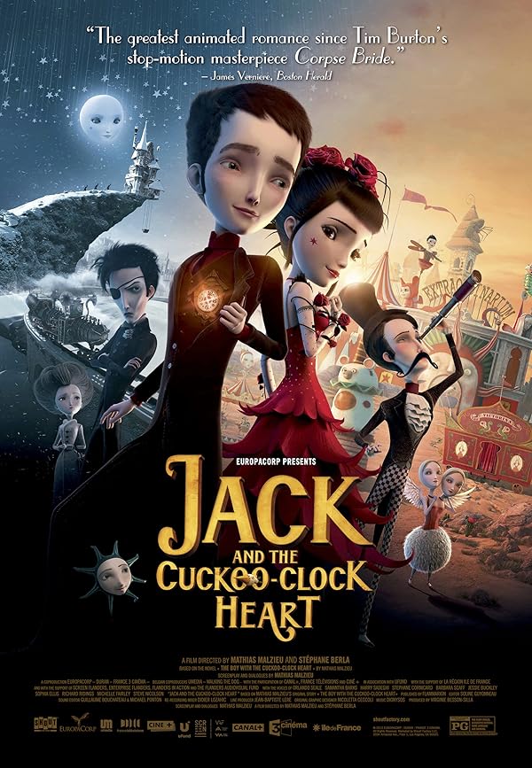 دانلود صوت دوبله انیمیشن Jack and the Cuckoo-Clock Heart