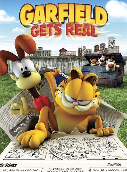 دانلود صوت دوبله انیمیشن Garfield Gets Real