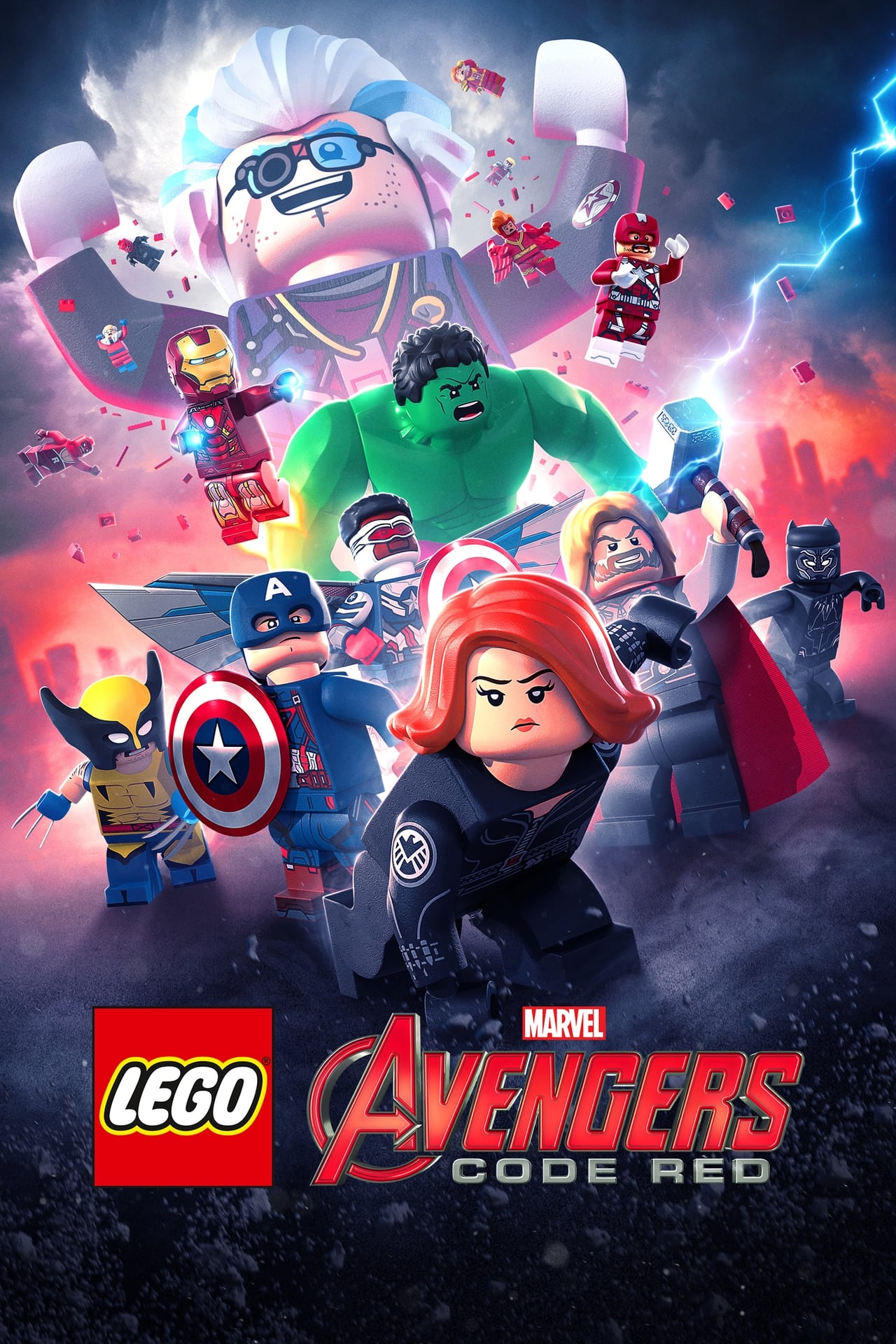 دانلود صوت دوبله فیلم Lego Marvel Avengers: Code Red