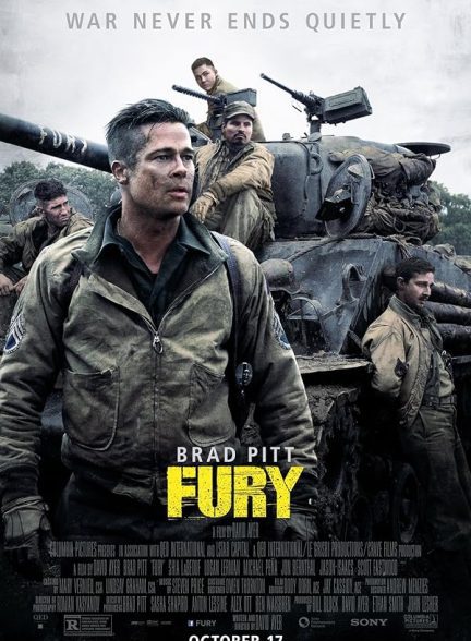 دانلود صوت دوبله فیلم Fury 2014
