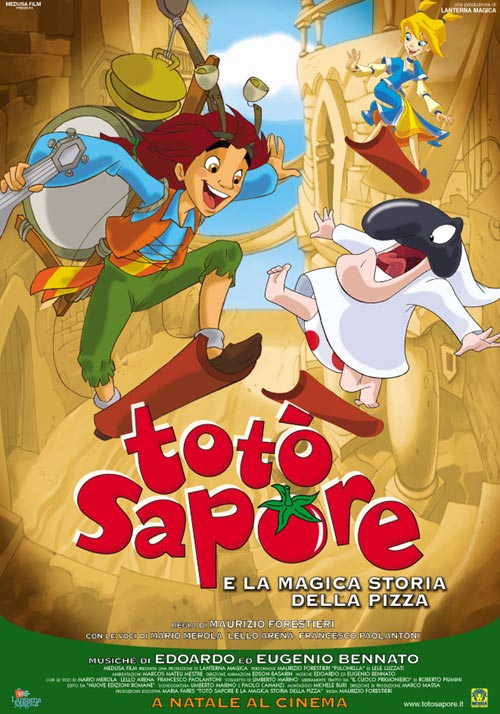 دانلود صوت دوبله انیمیشن Toto Sapore e la magica storia della pizza