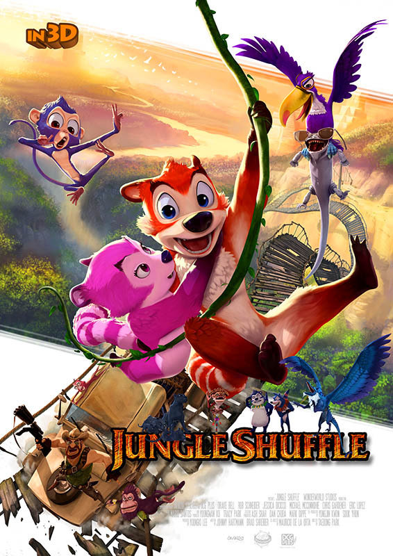 دانلود صوت دوبله انیمیشن Jungle Shuffle