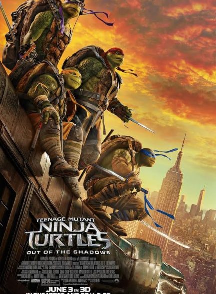 دانلود صوت دوبله فیلم Teenage Mutant Ninja Turtles: Out of the Shadows