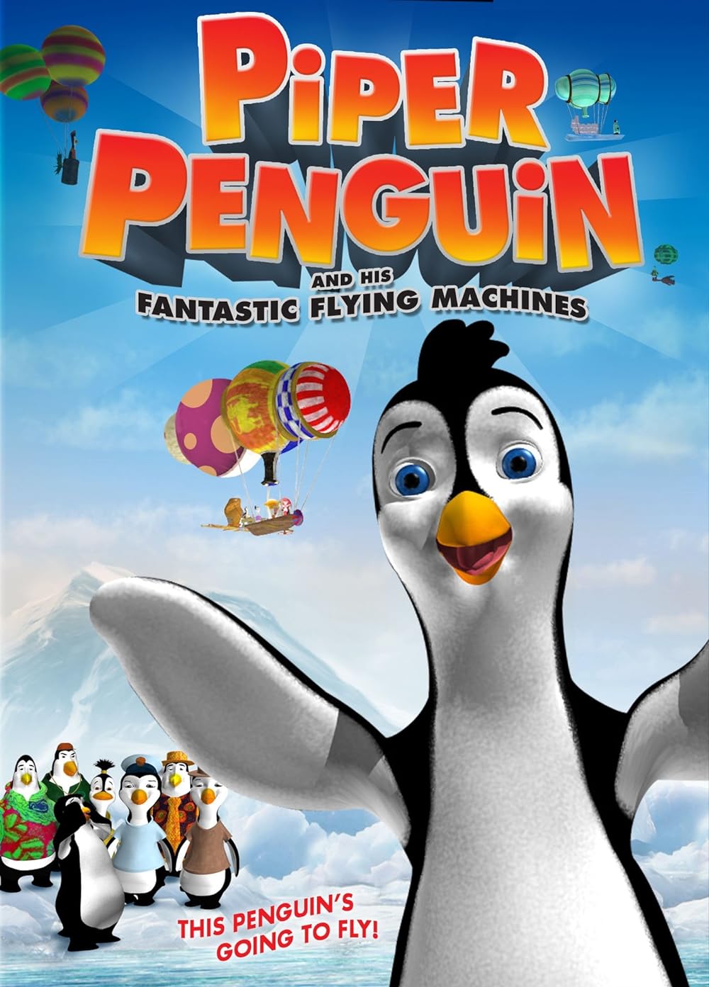دانلود صوت دوبله انیمیشن Piper Penguin and His Fantastic Flying Machines