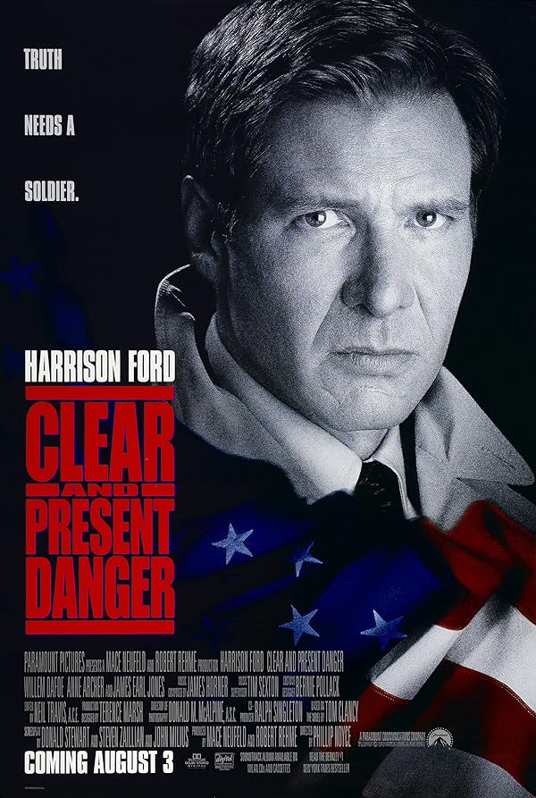 دانلود صوت دوبله فیلم Clear and Present Danger 1994