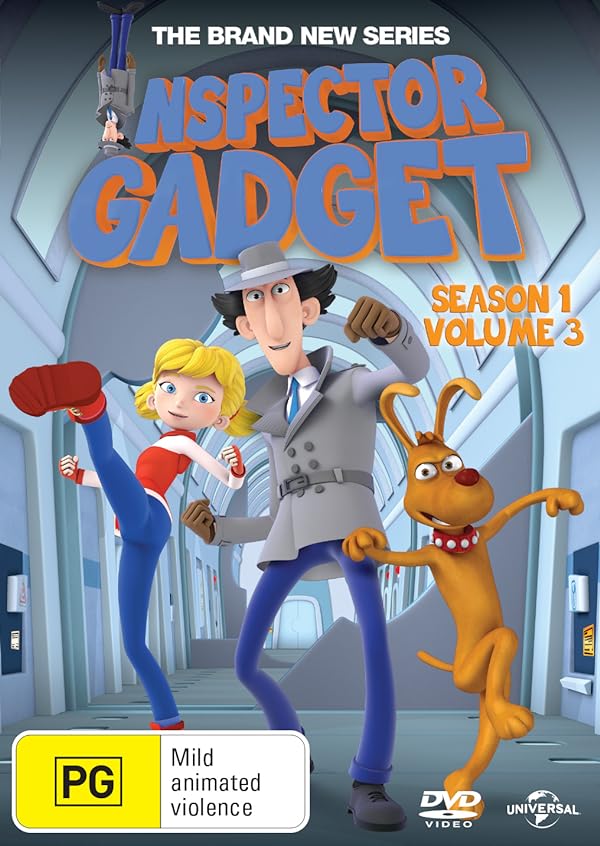 دانلود صوت دوبله سریال Inspector Gadget 2015