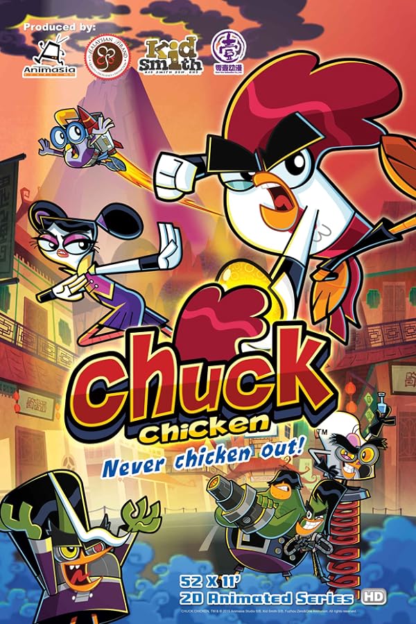 دانلود صوت دوبله سریال Chuck Chicken