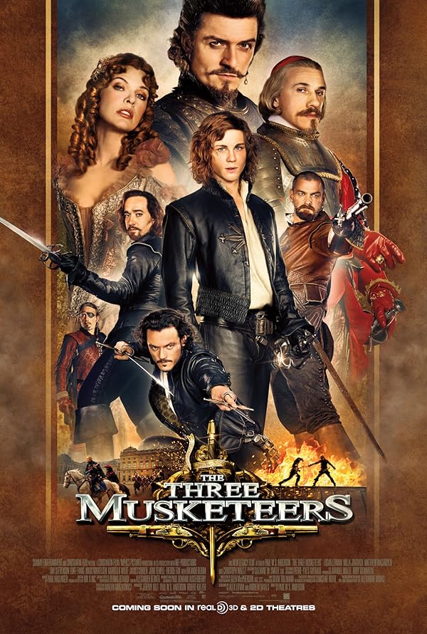 دانلود صوت دوبله فیلم The Three Musketeers 2011