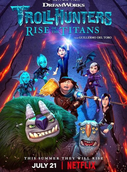 دانلود صوت دوبله فیلم Trollhunters: Rise of the Titans