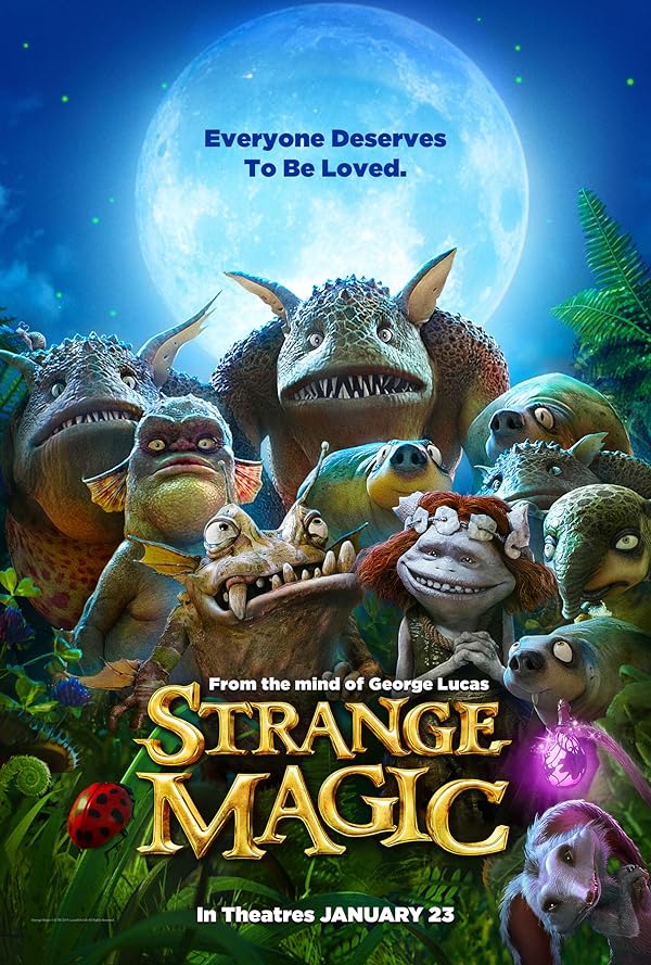 دانلود صوت دوبله انیمیشن Strange Magic 2015