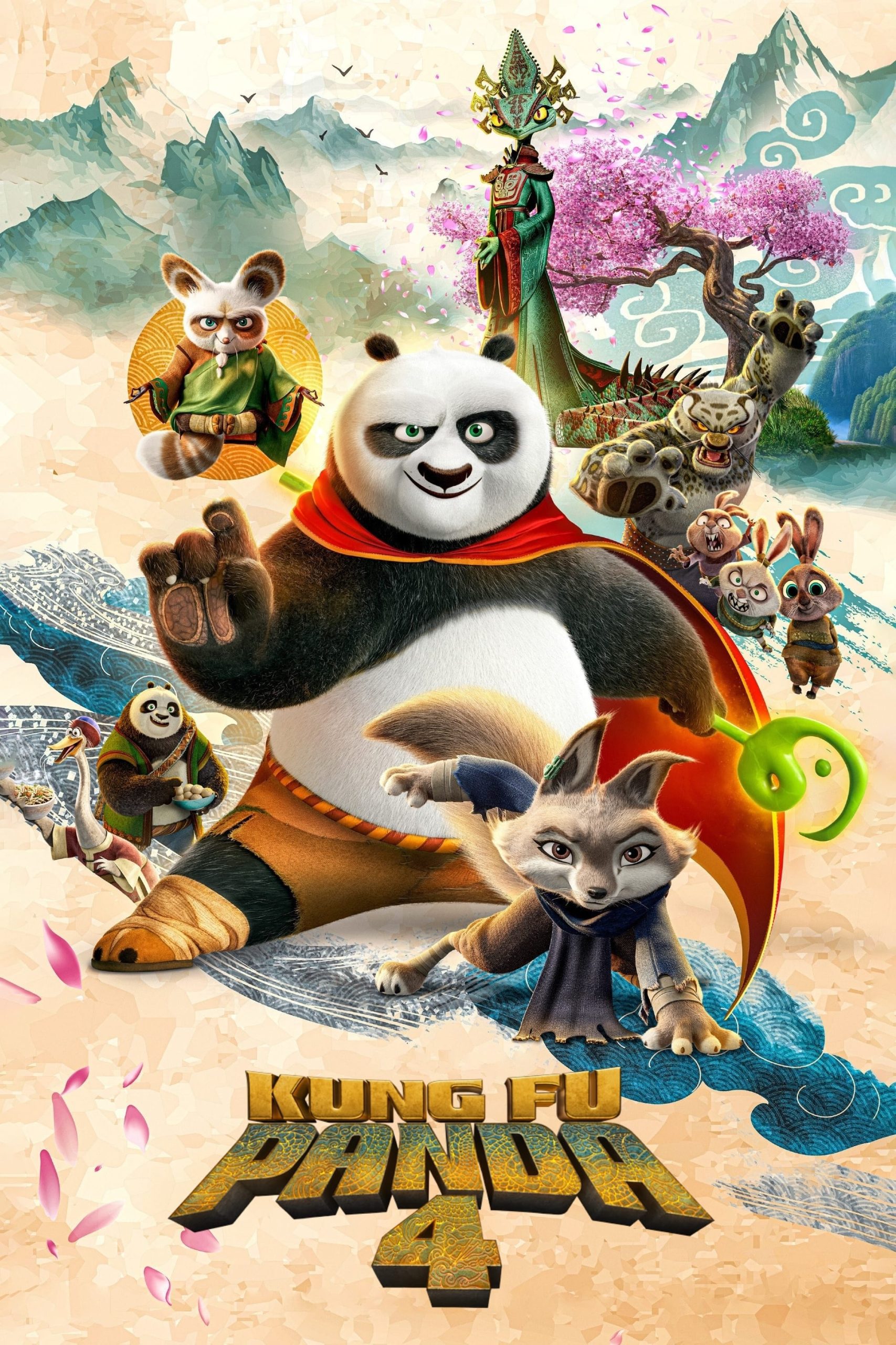 دانلود صوت دوبله انیمیشن Kung Fu Panda 4