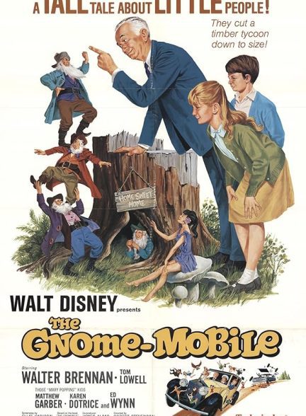 دانلود صوت دوبله فیلم The Gnome-Mobile
