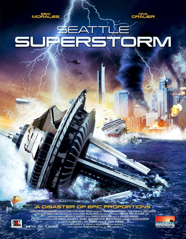 دانلود صوت دوبله فیلم Seattle Superstorm
